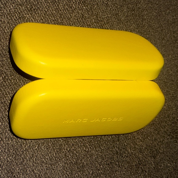 Marc Jacobs ❤️ Bright Yellow *Case Only* Sunglass Eyeglass Case-NWT - Picture 6 of 8